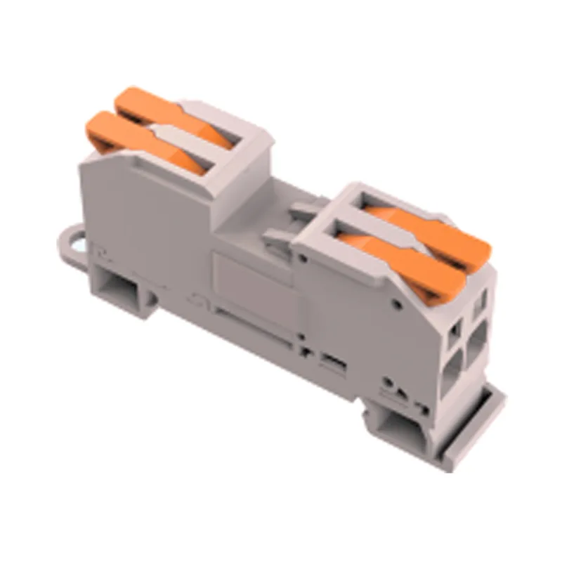 Multi-In Multi-Out M/F Din Rail Type Skjøtetråd hurtigkoblinger